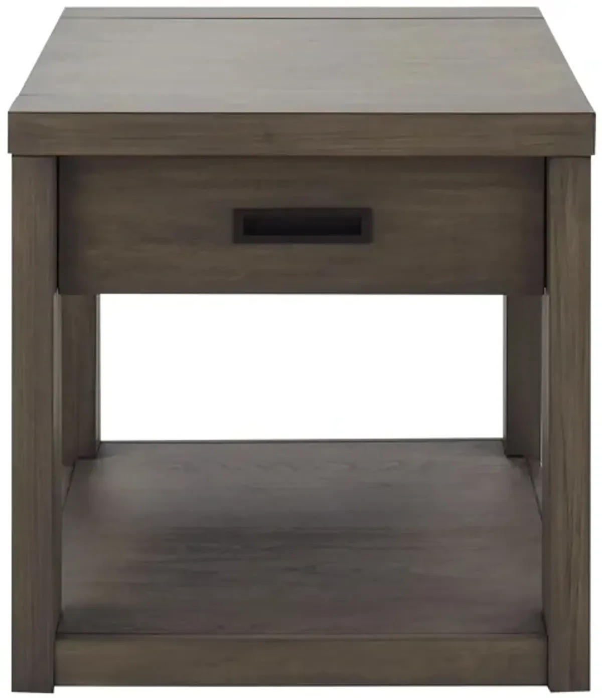 Riata Rectangular End Table in Gray Wash by Riverside Furniture