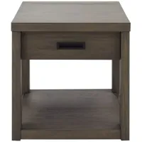 Riata Rectangular End Table in Gray Wash by Riverside Furniture