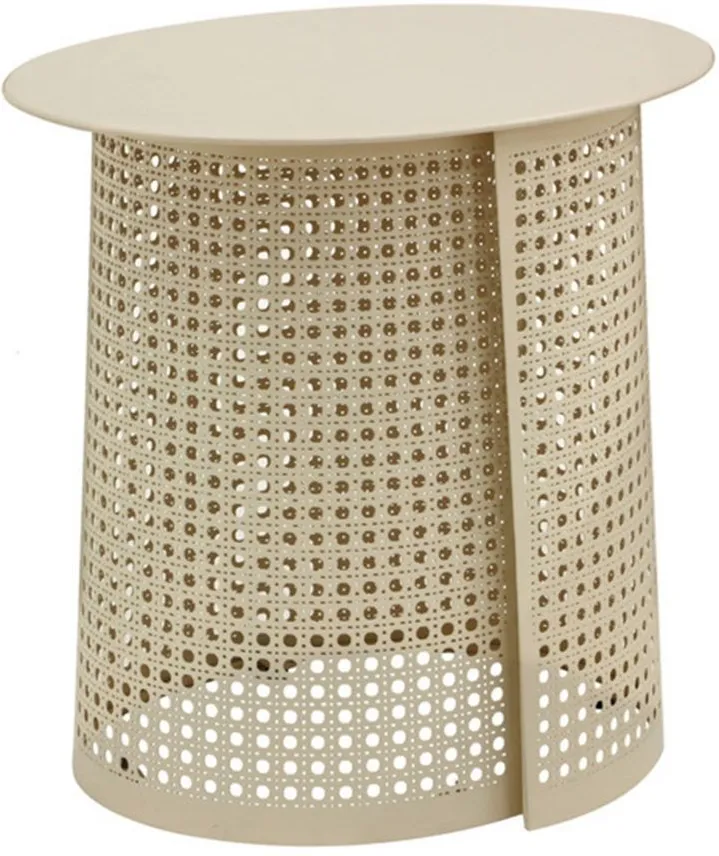 Pesky Side Table in Cream by Tov Furniture