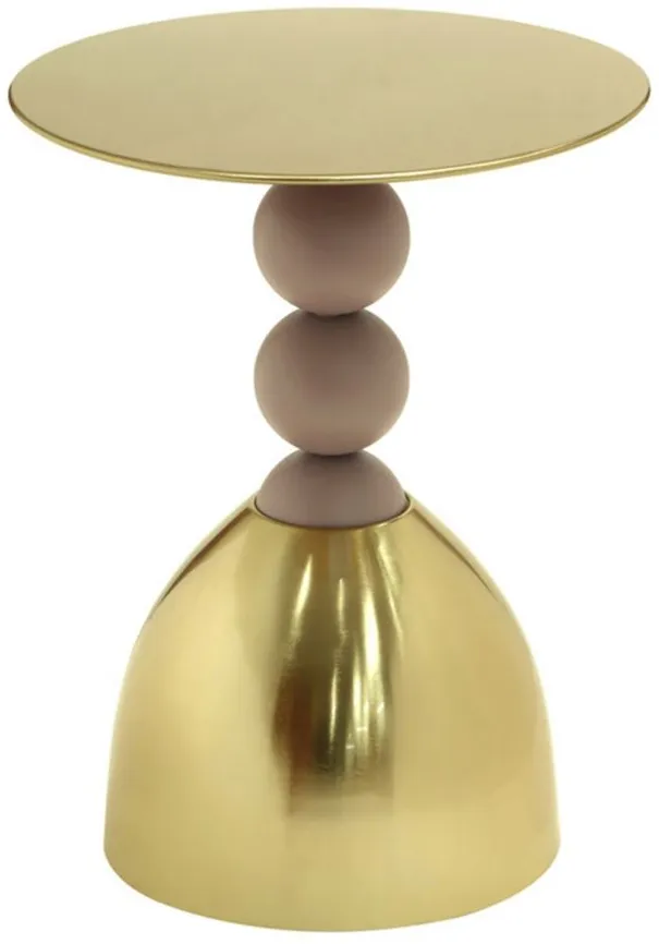 Daleyza Side Table in Gold by Tov Furniture