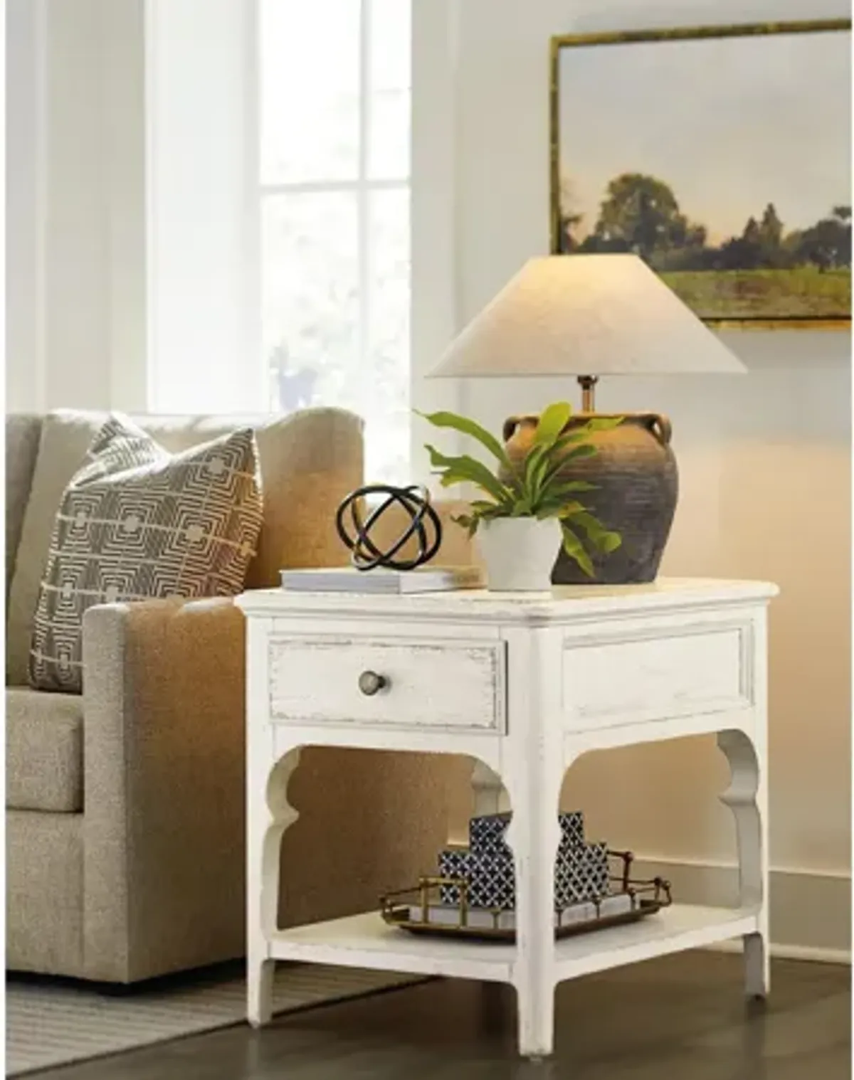 Americana End Table