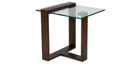 Bristen Rectangular End Table in Acorn by Magnussen Home