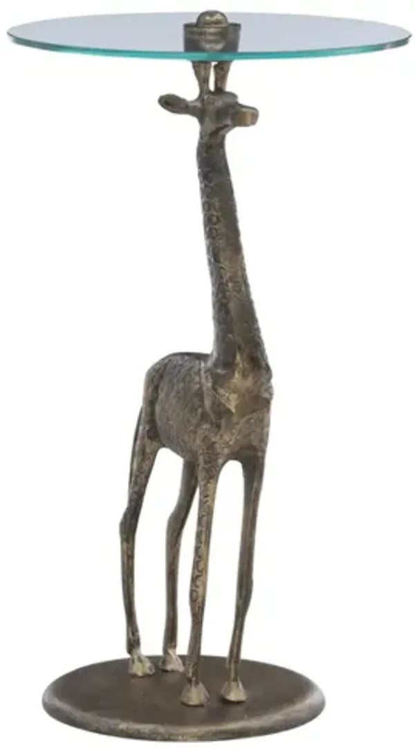 Gracette Giraffe Side Table