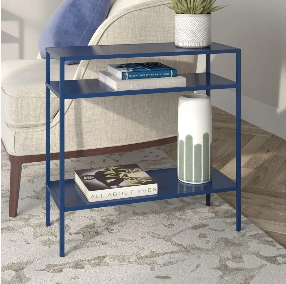 Owen End Table in Mykonos Blue by Hudson & Canal