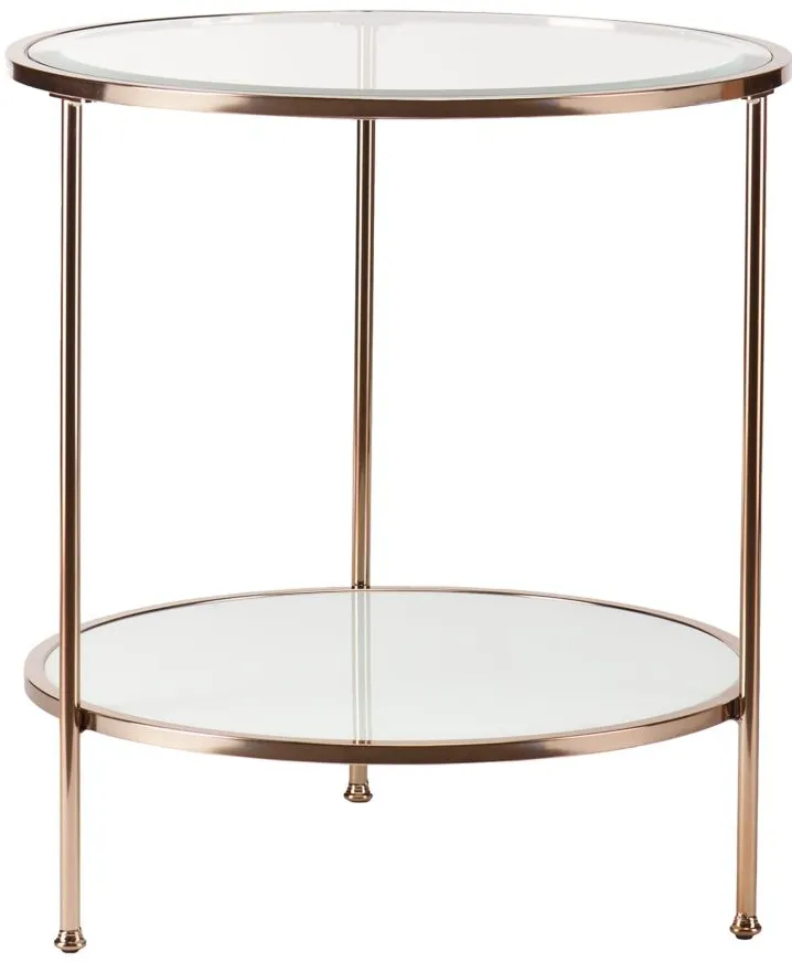 Ackerly End Table in Gold by SEI Furniture