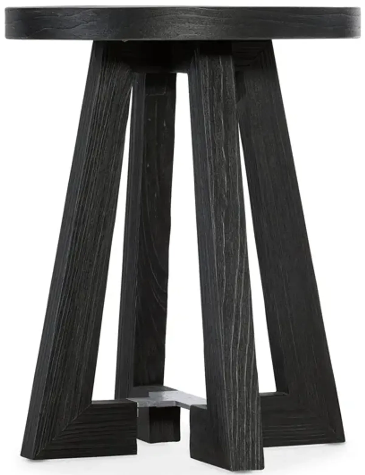 Chapman Side Table in Charred Black by Hooker Furniture