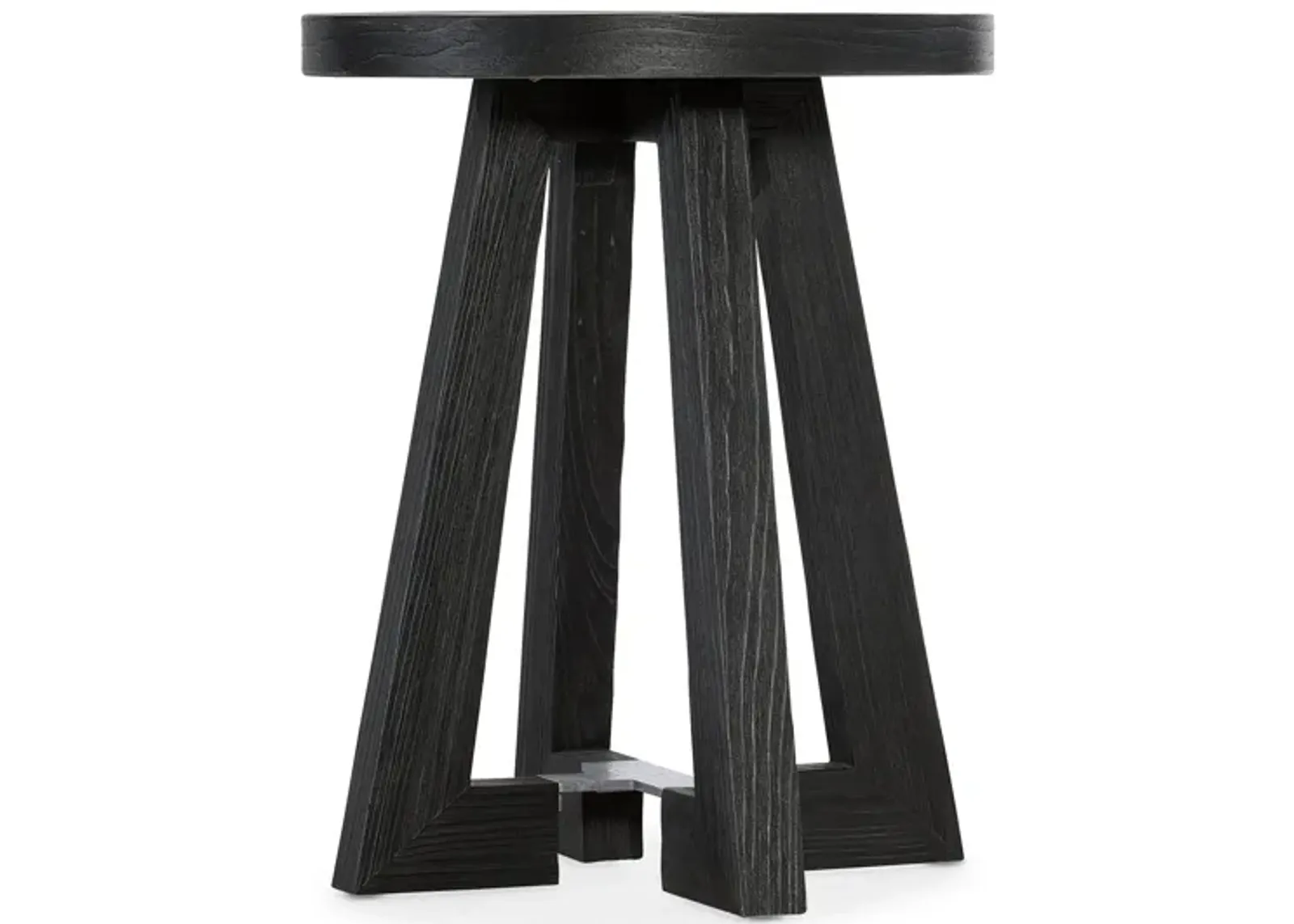 Chapman Side Table in Charred Black by Hooker Furniture