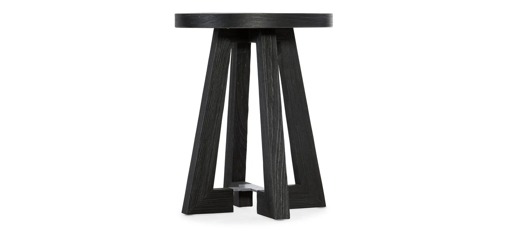 Chapman Side Table in Charred Black by Hooker Furniture
