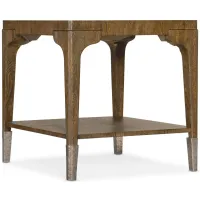 Chapman Rectangle End Table in Warm brown by Hooker Furniture