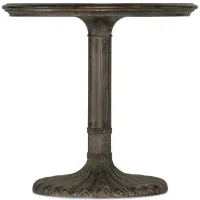 Traditions Side Table in Maduro, a rich brown with grey undertones by Hooker Furniture