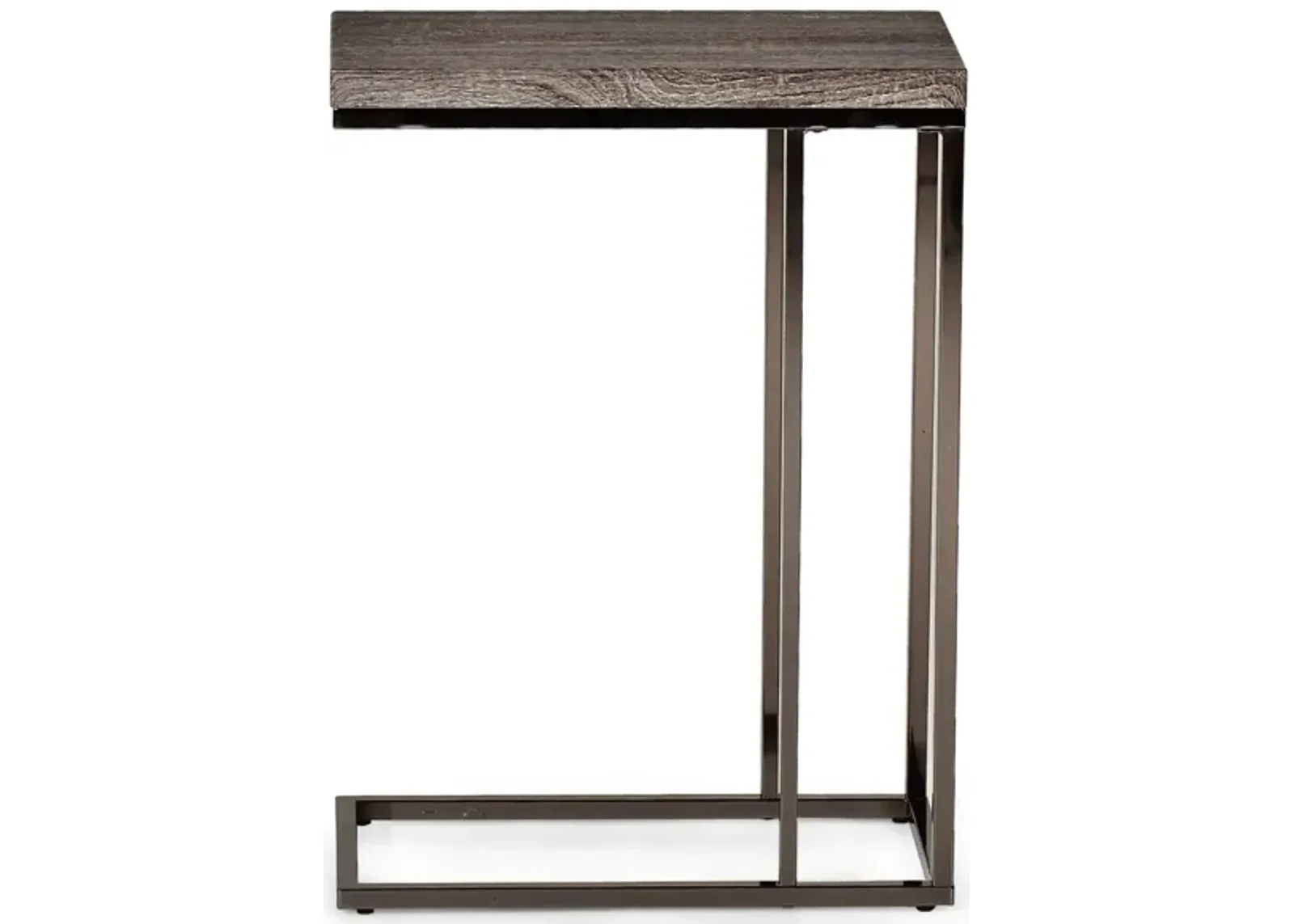 Lucia Chairside End Table w/Nickel