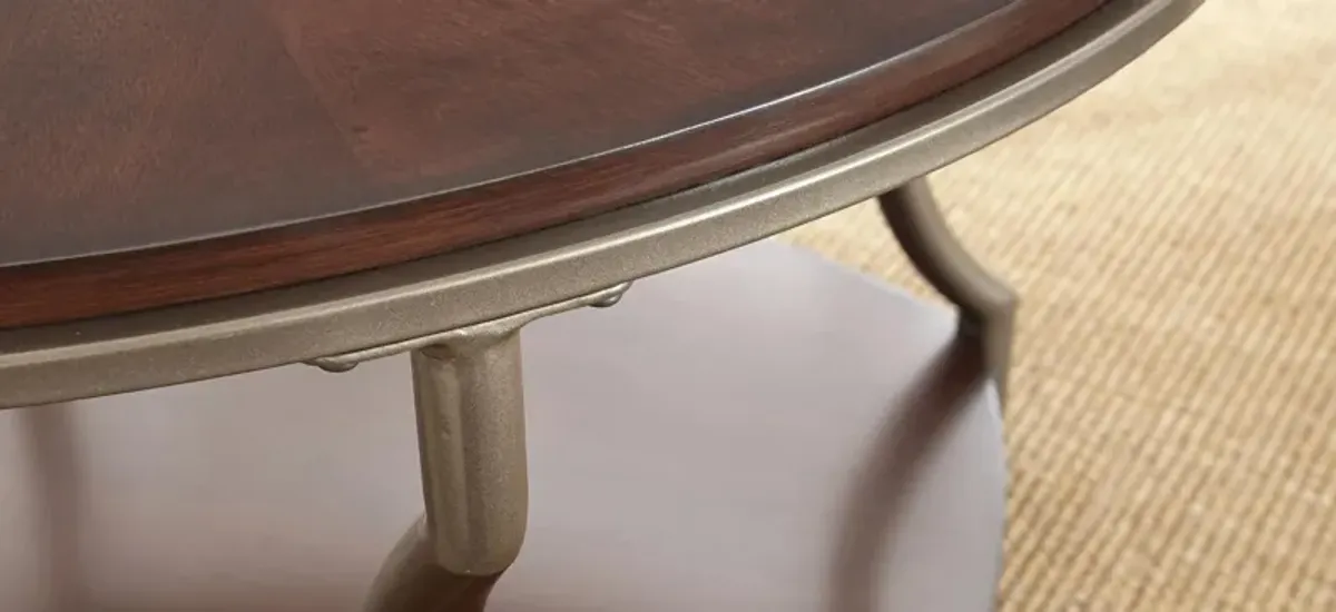Miles Round End Table