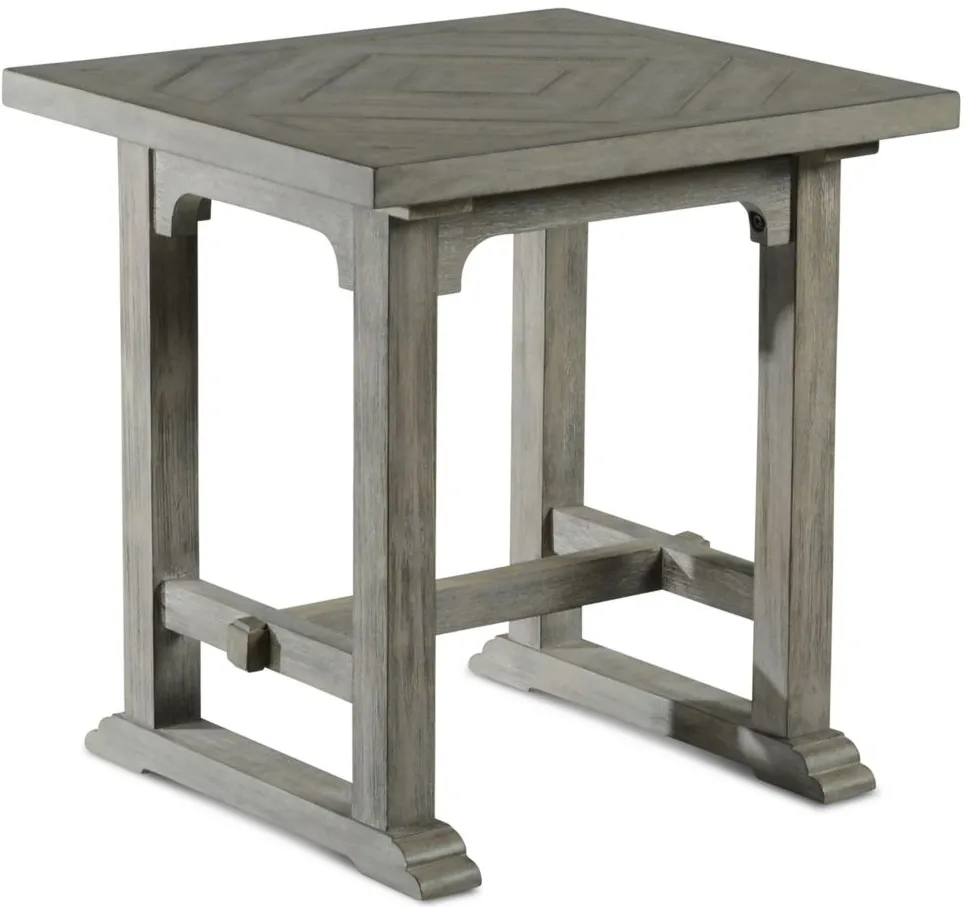Whitford End Table in Dove Gray Finish by STEVE SILVER COMPANY