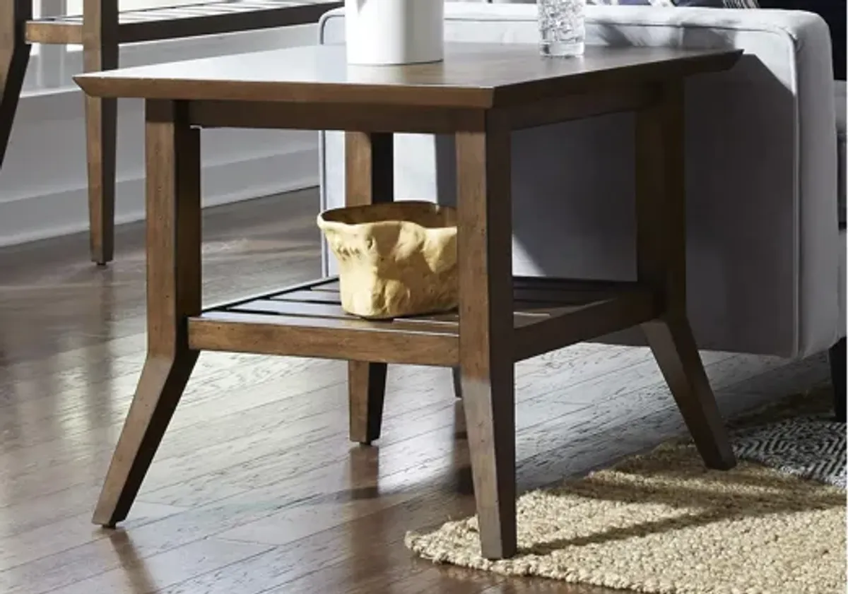 Ventura Blvd Rectangular End Table