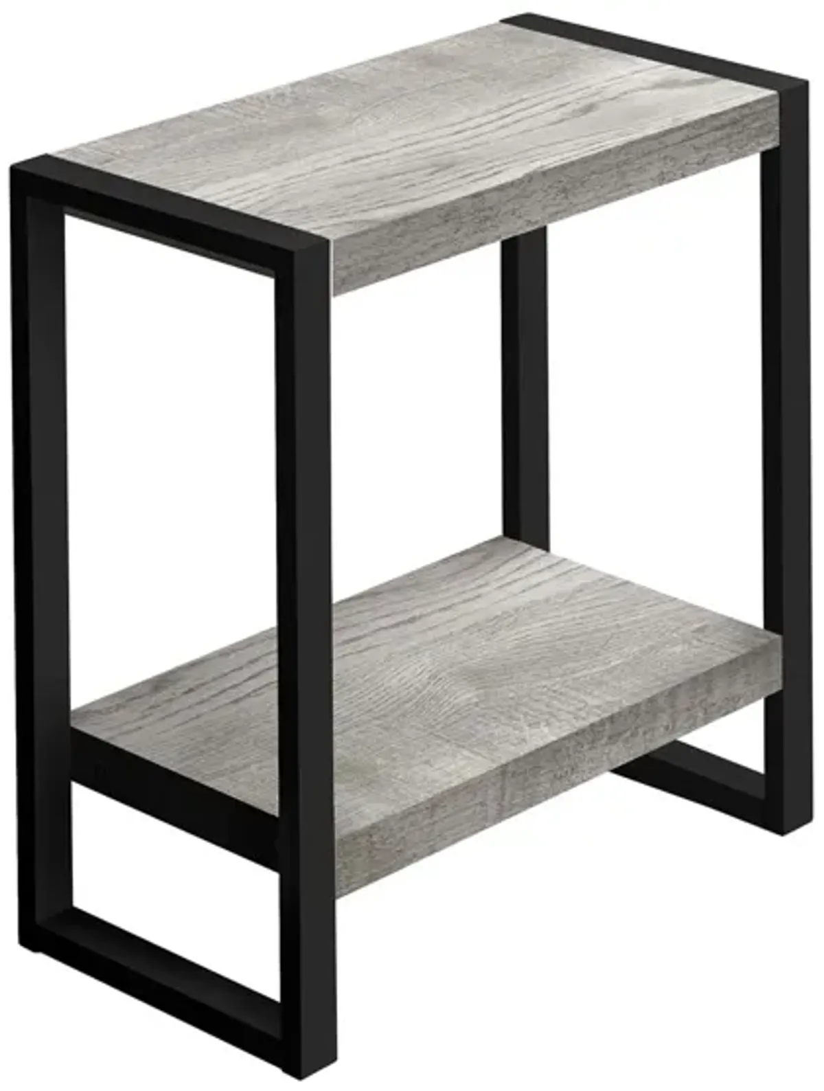 Jodie Two Tier End Table in Gray by Monarch Specialties