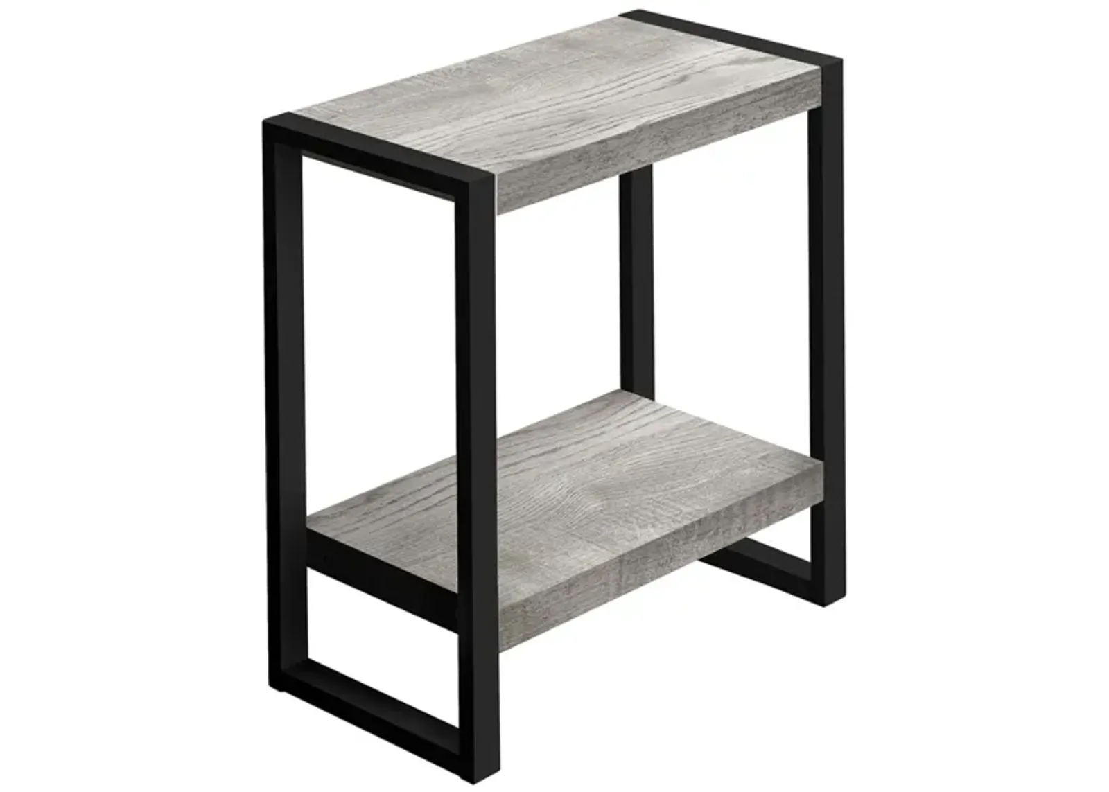 Jodie Two Tier End Table in Gray by Monarch Specialties