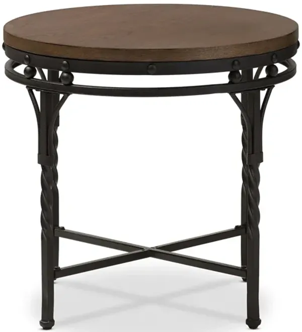 Austin Round End Table