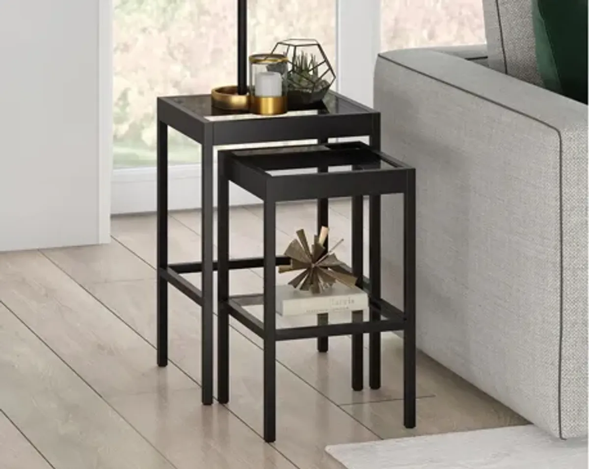 Alexis Rectangular Nested Side Table Set