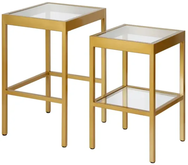 Alexis Rectangular Nested Side Table Set