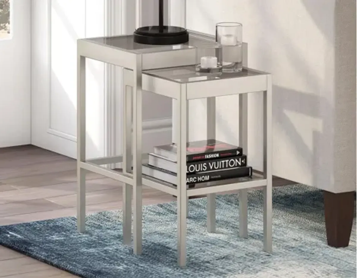 Alexis Rectangular Nested Side Table Set