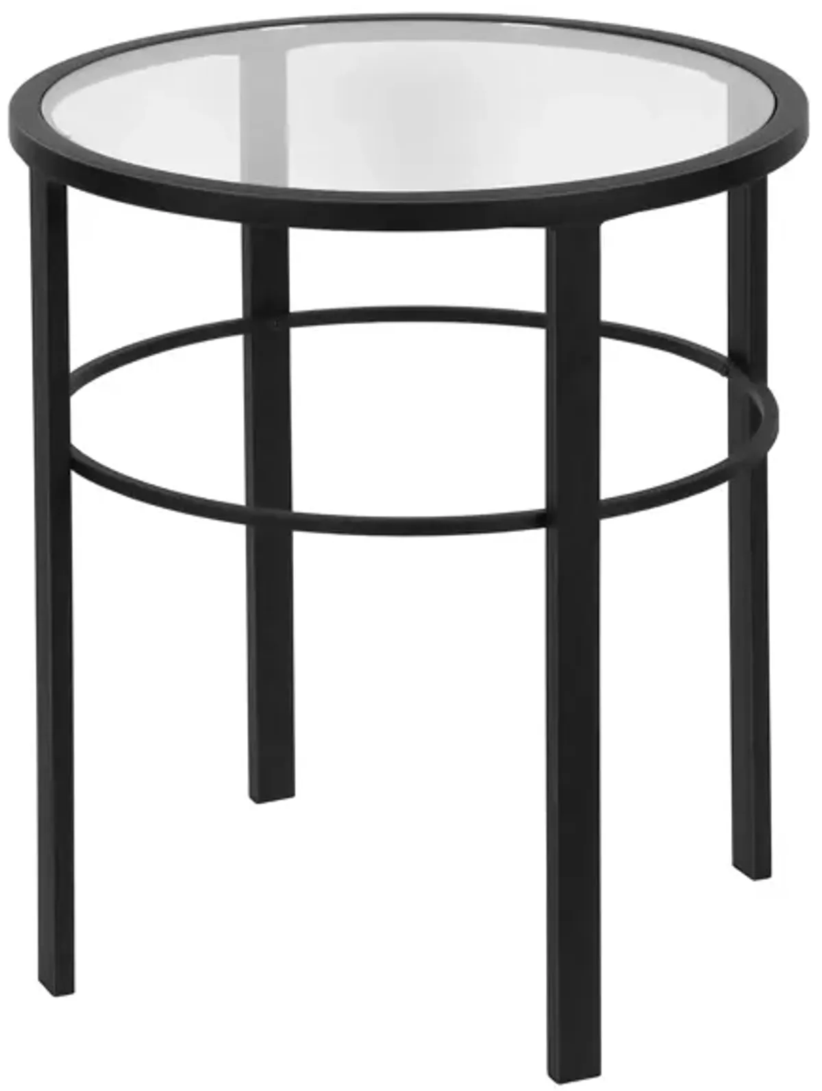 Gaia Side Table in Blackened Bronze by Hudson & Canal