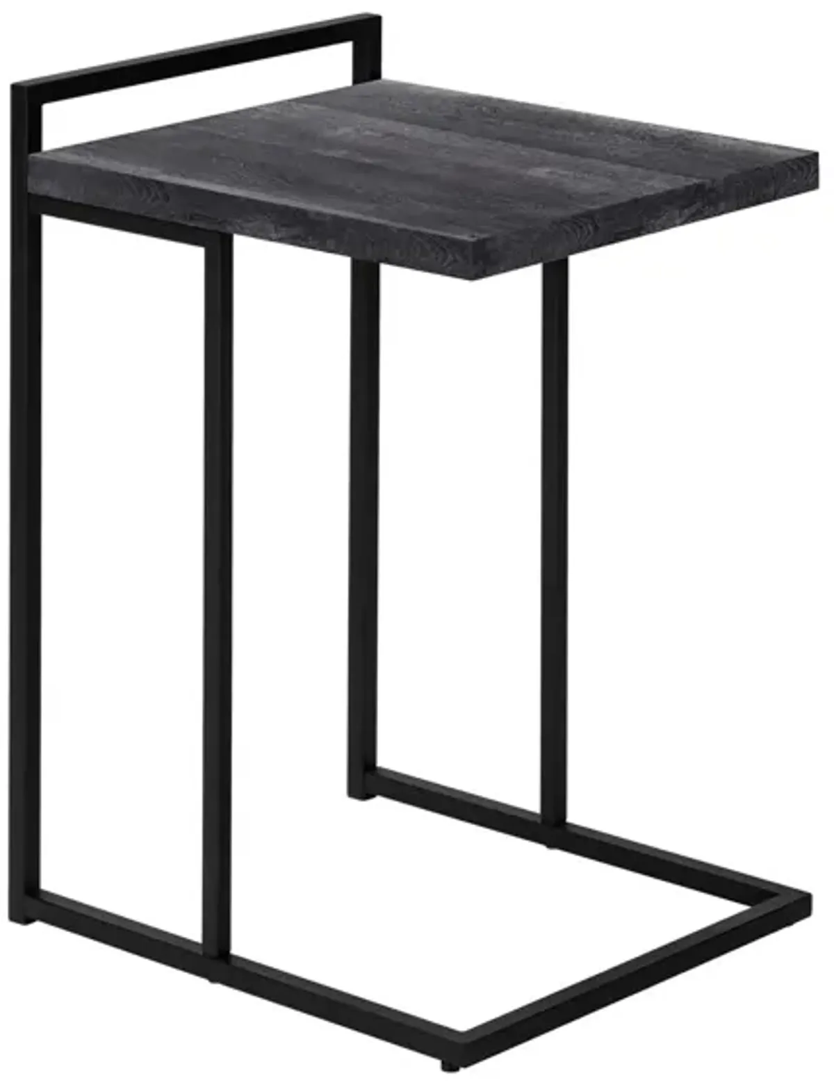 Bain End Table in Black w/Black Legs by Monarch Specialties