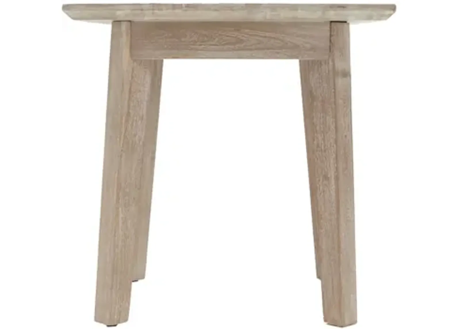 Gia Square Side Table in Beige by LH Imports Ltd