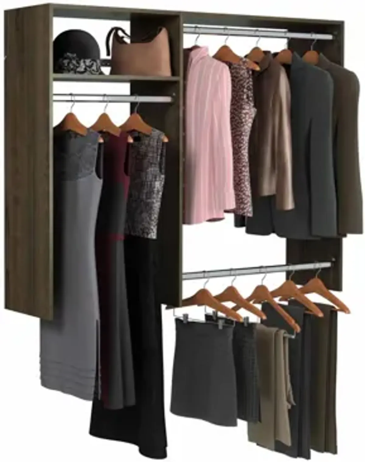 Allen Basic Hanging Closet Kit