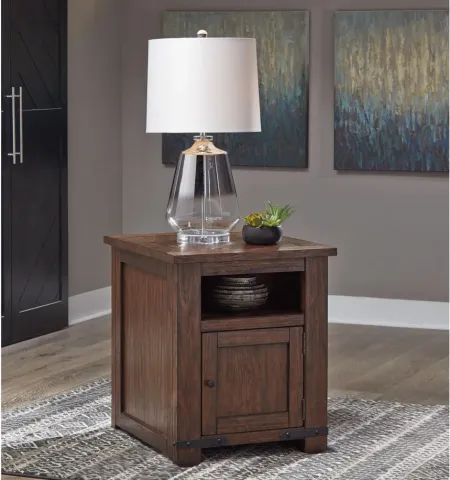 Budmore End Table in Brown by Ashley Furniture