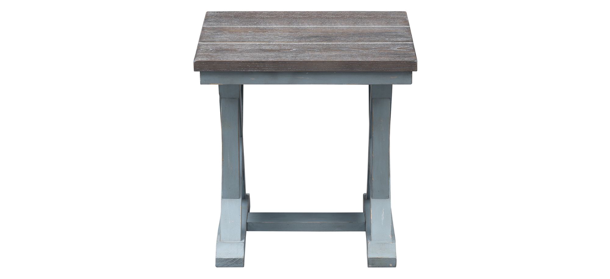 Bar Harbor End Table in Bar Harbor Blue by Coast To Coast Imports