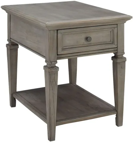 Ashford Rectangular End Table in Dove Tail Grey by Magnussen Home