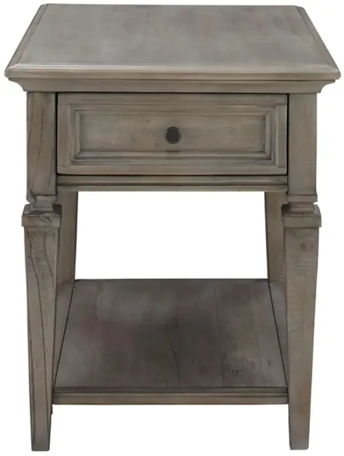 Ashford Rectangular End Table in Dove Tail Grey by Magnussen Home