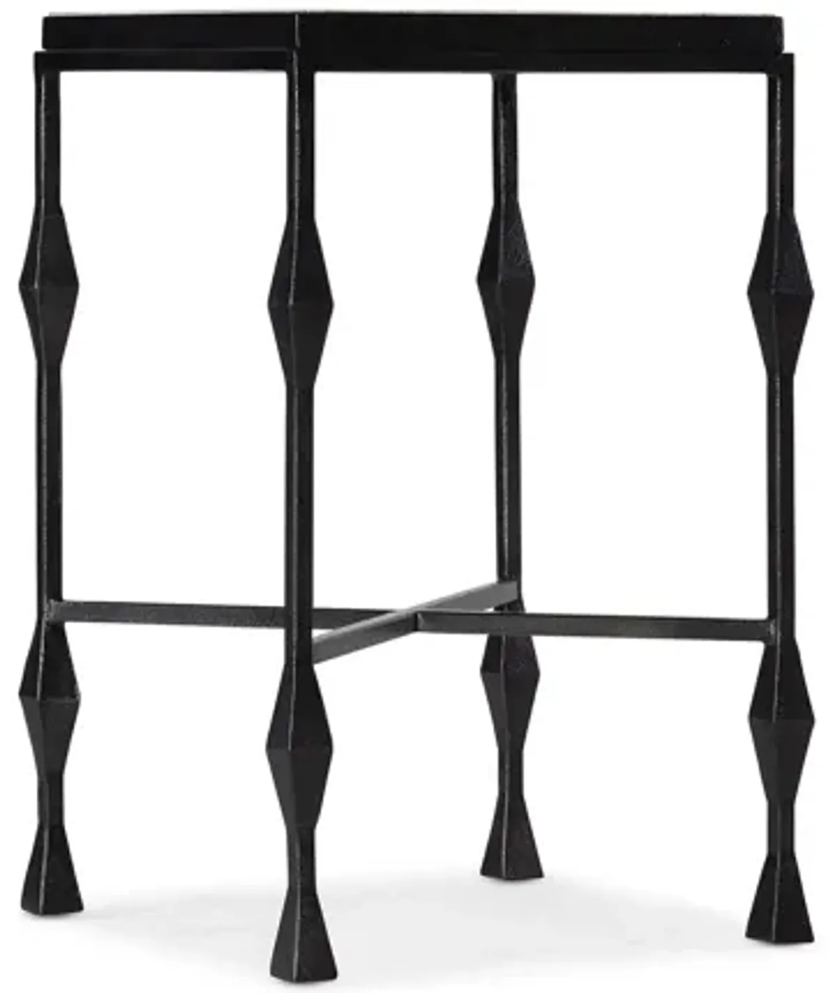 Commerce & Market Side Table in Blacks by Hooker Furniture