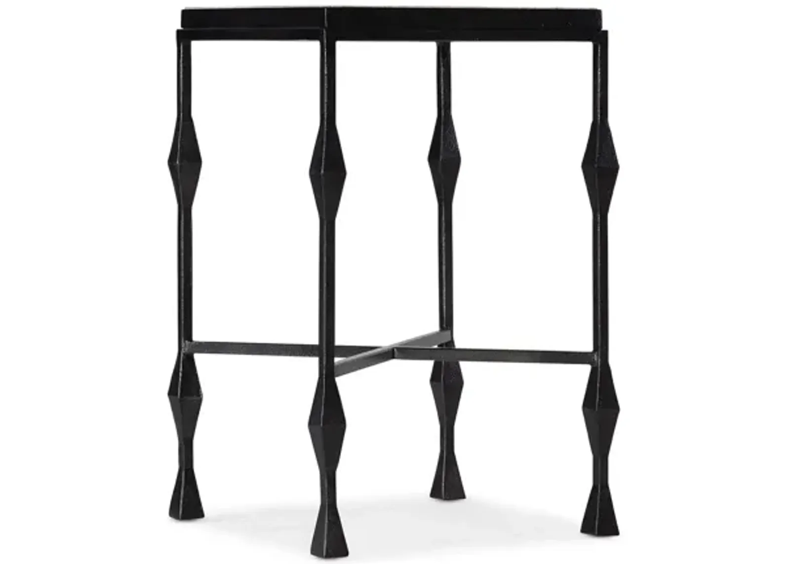 Commerce & Market Side Table in Blacks by Hooker Furniture