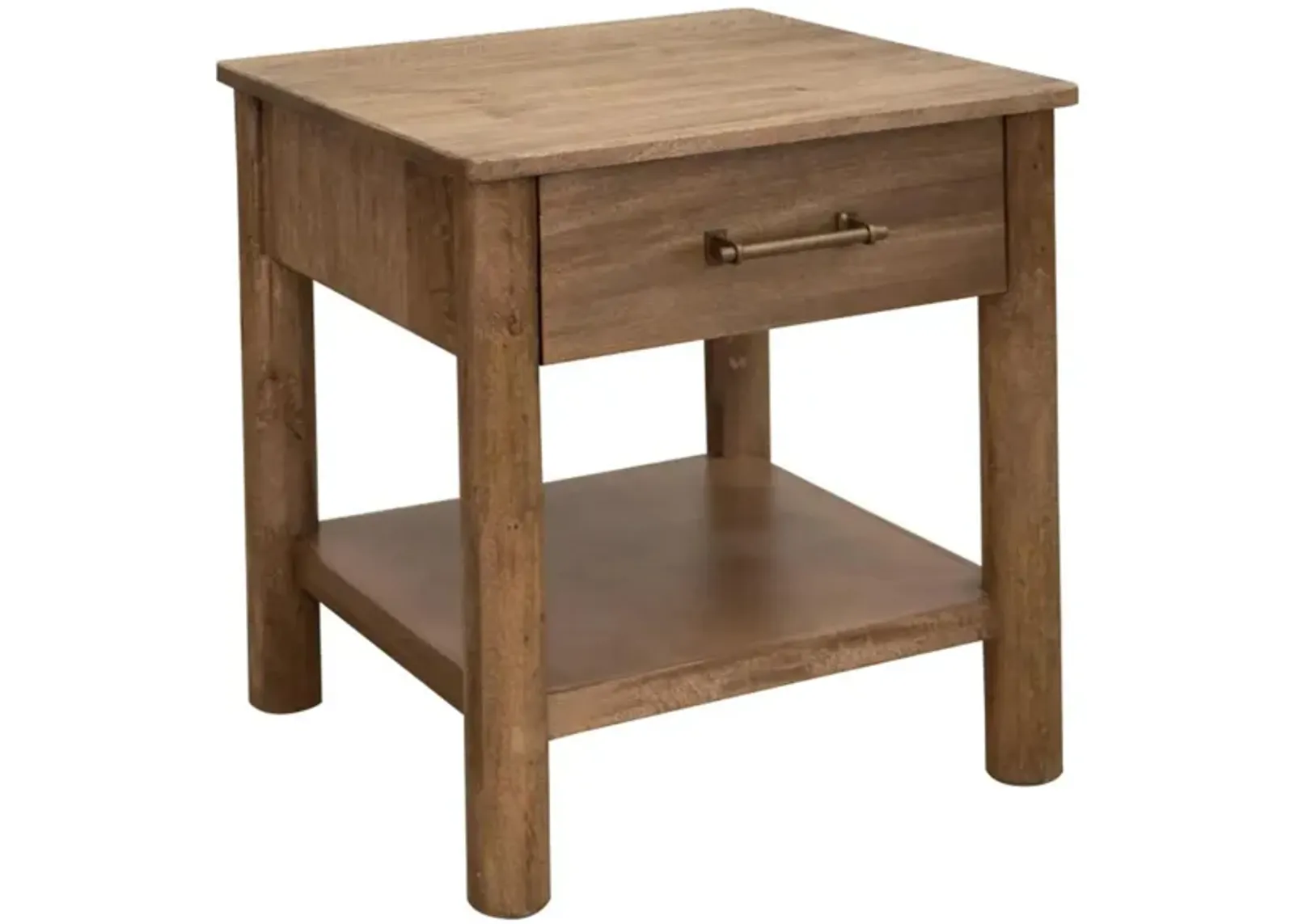 Olimpia End Table in Brown by International Furniture Direct