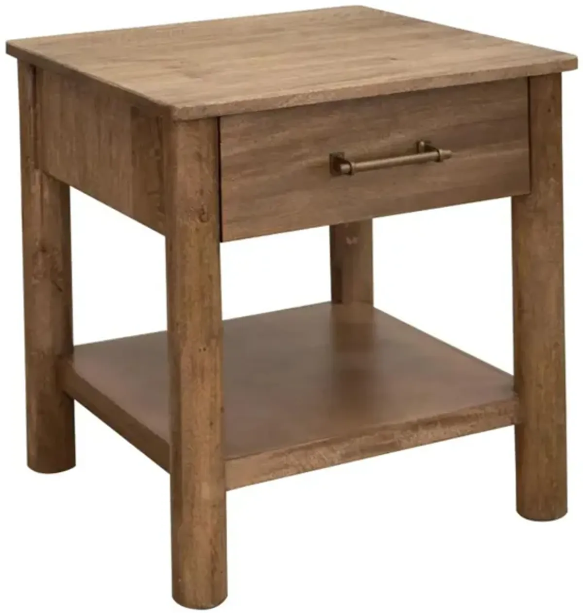 Olimpia End Table in Brown by International Furniture Direct