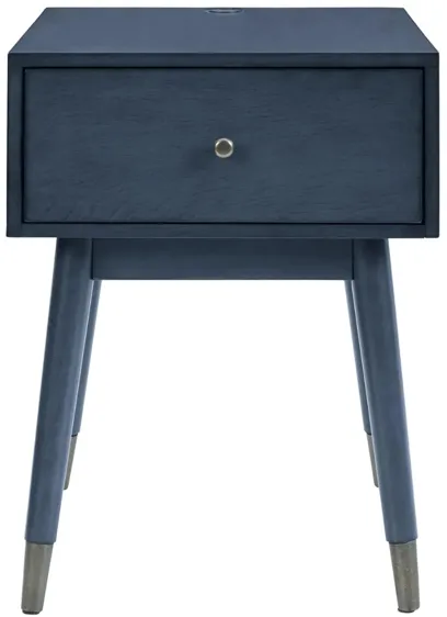 Paulrich Rectangular End Table in Antique Blue by Ashley Express