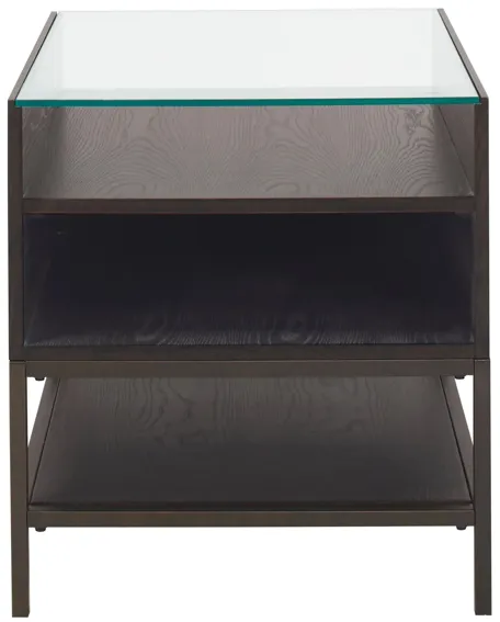 Faye End Table in Caviar by Riverside Furniture