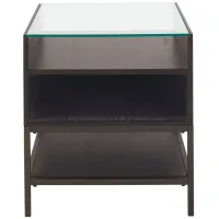 Faye End Table in Caviar by Riverside Furniture