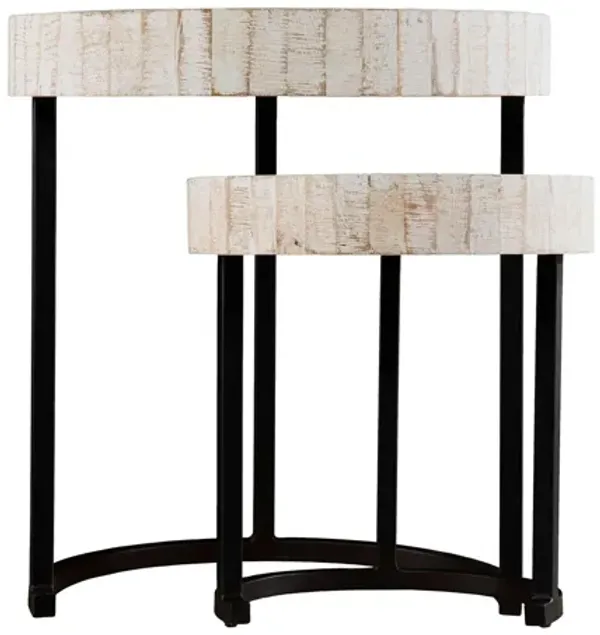 Katherine 2-Pc Nesting Accent Table Set