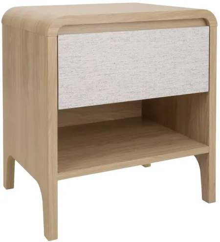 Delano End Table in Euro Oak by New Pacific Direct
