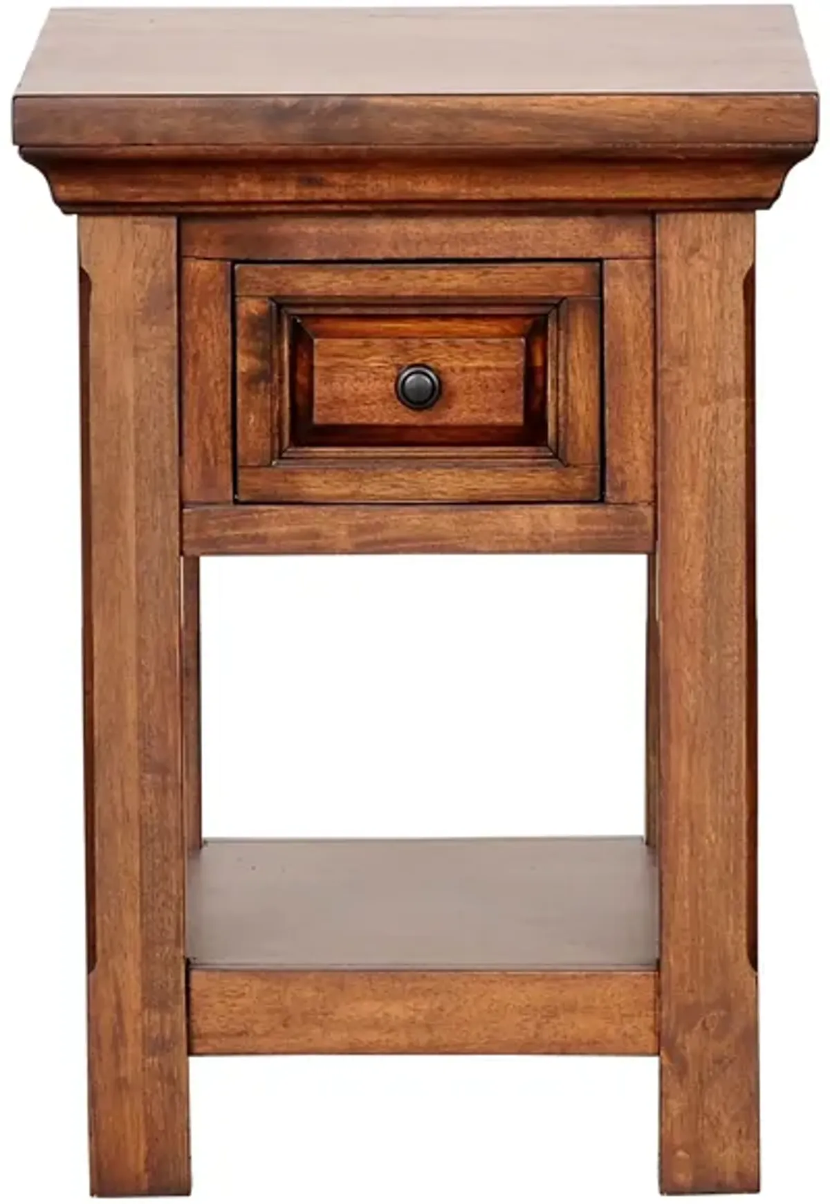 HillCrest Chair Side Table in Old Chestnut by Napa Furniture Design