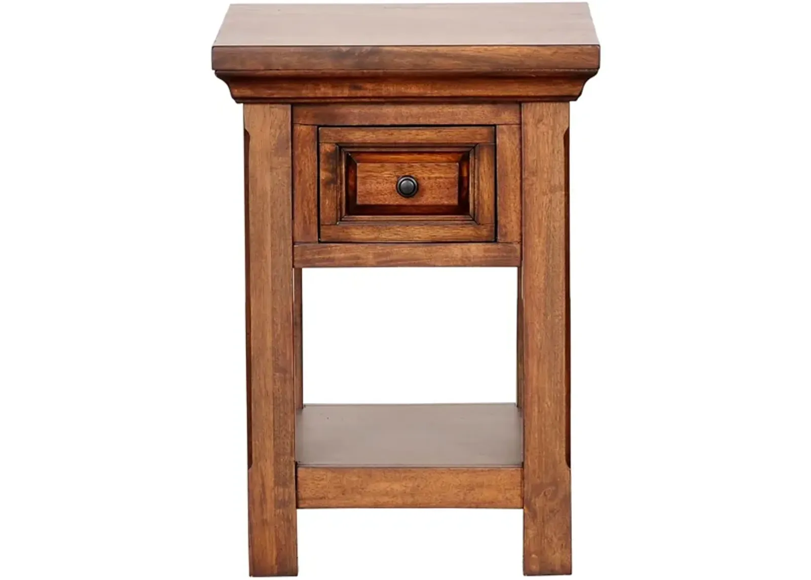 HillCrest Chair Side Table in Old Chestnut by Napa Furniture Design