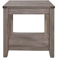 Lorenzi End Table in Gray by Homelegance