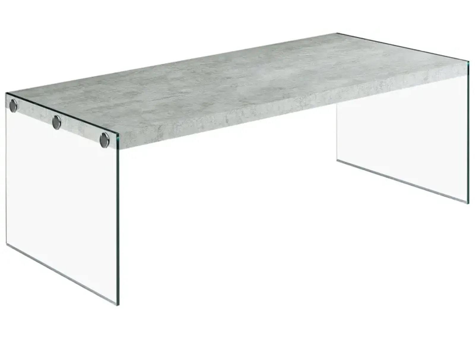 Monarch Specialties Coffee Table in Grey by Monarch Specialties