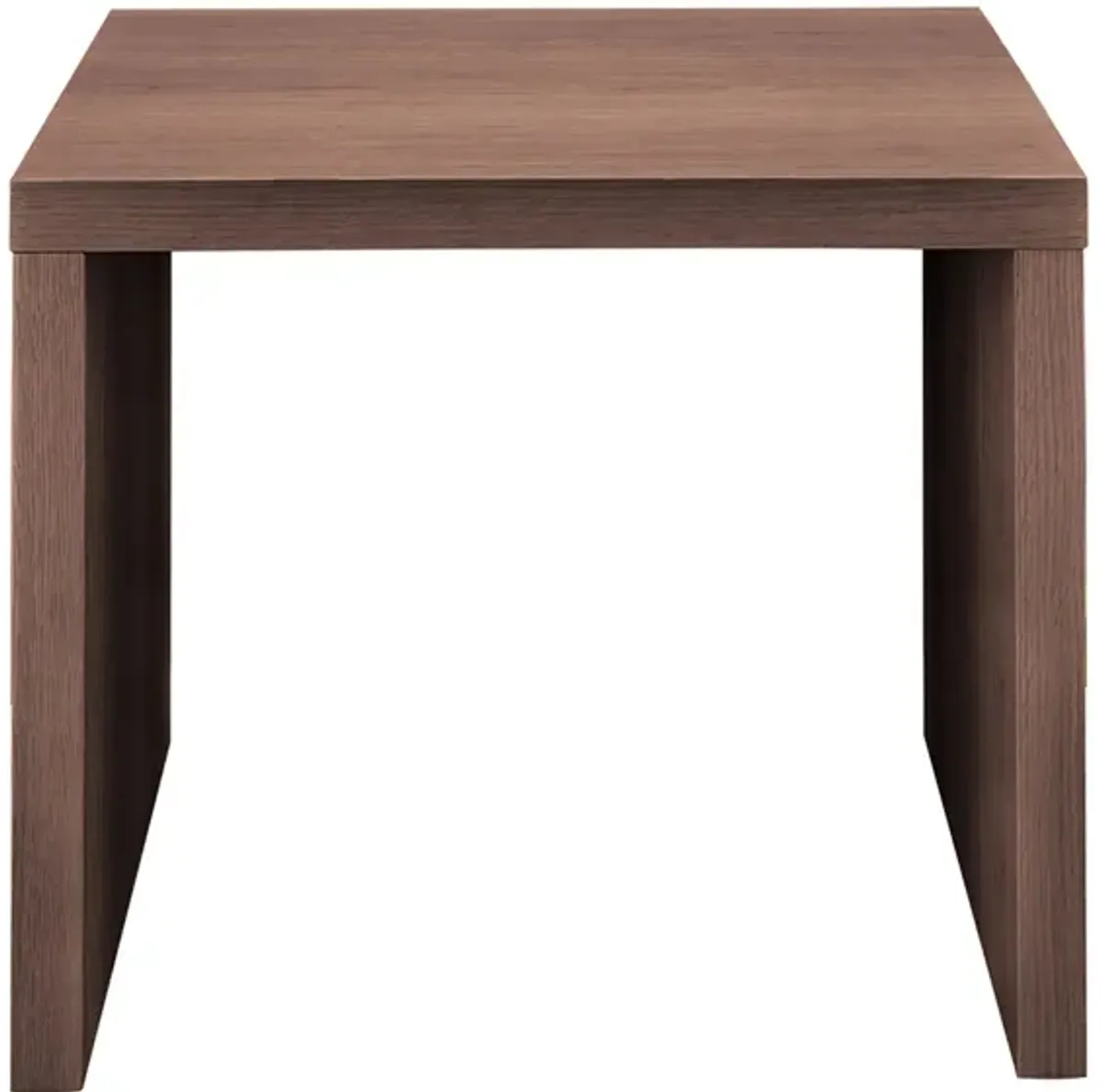 Abby 24" Side Table in Walnut by EuroStyle