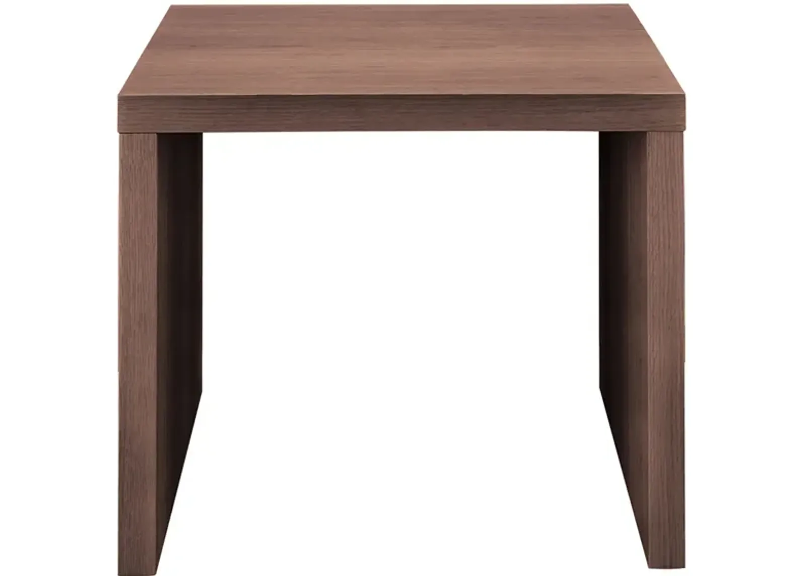 Abby 24" Side Table in Walnut by EuroStyle