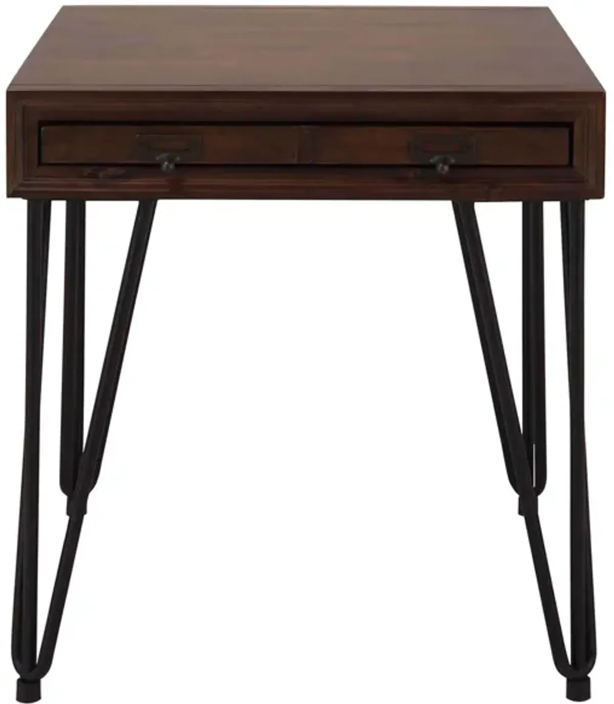 Rhett End Table in Brown by Elements International Group