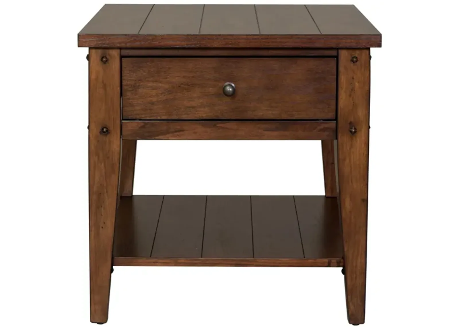 Lake House Rectangular End Table