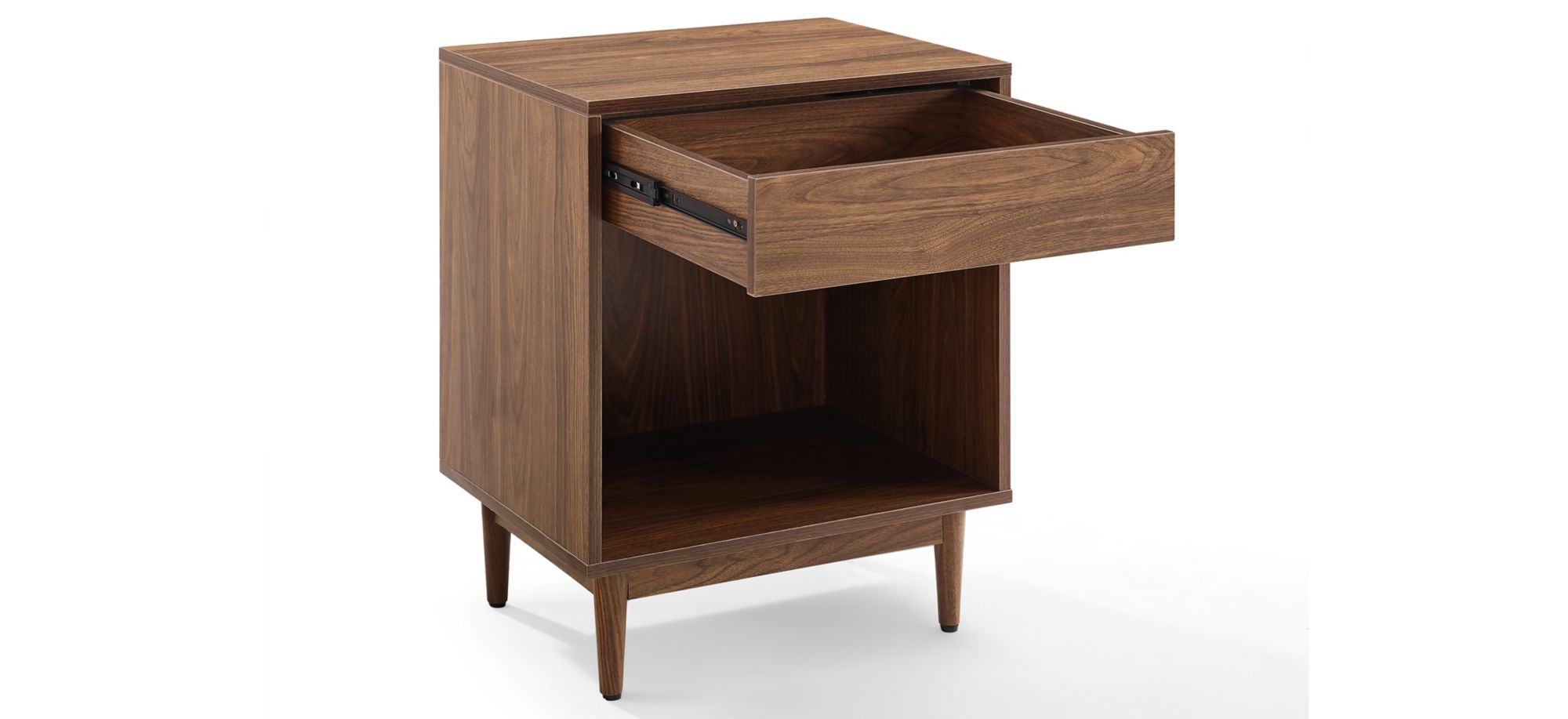 Liam Record Storage End Table